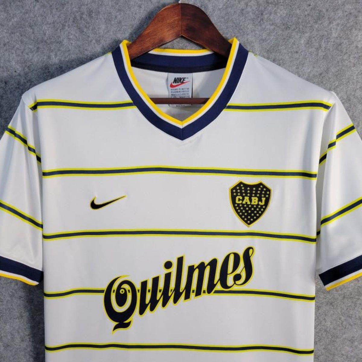 Retro 98/99 Boca Juniors Away White Jersey
