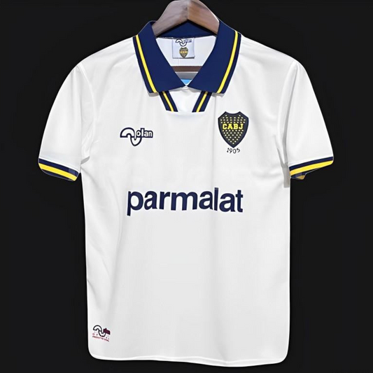 Retro 92/93 Boca Juniors Away White Jersey