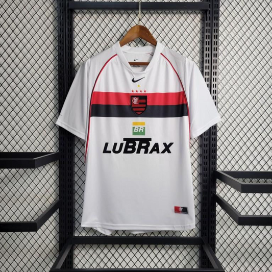 Retro 01/02 Flamengo Away White Jersey