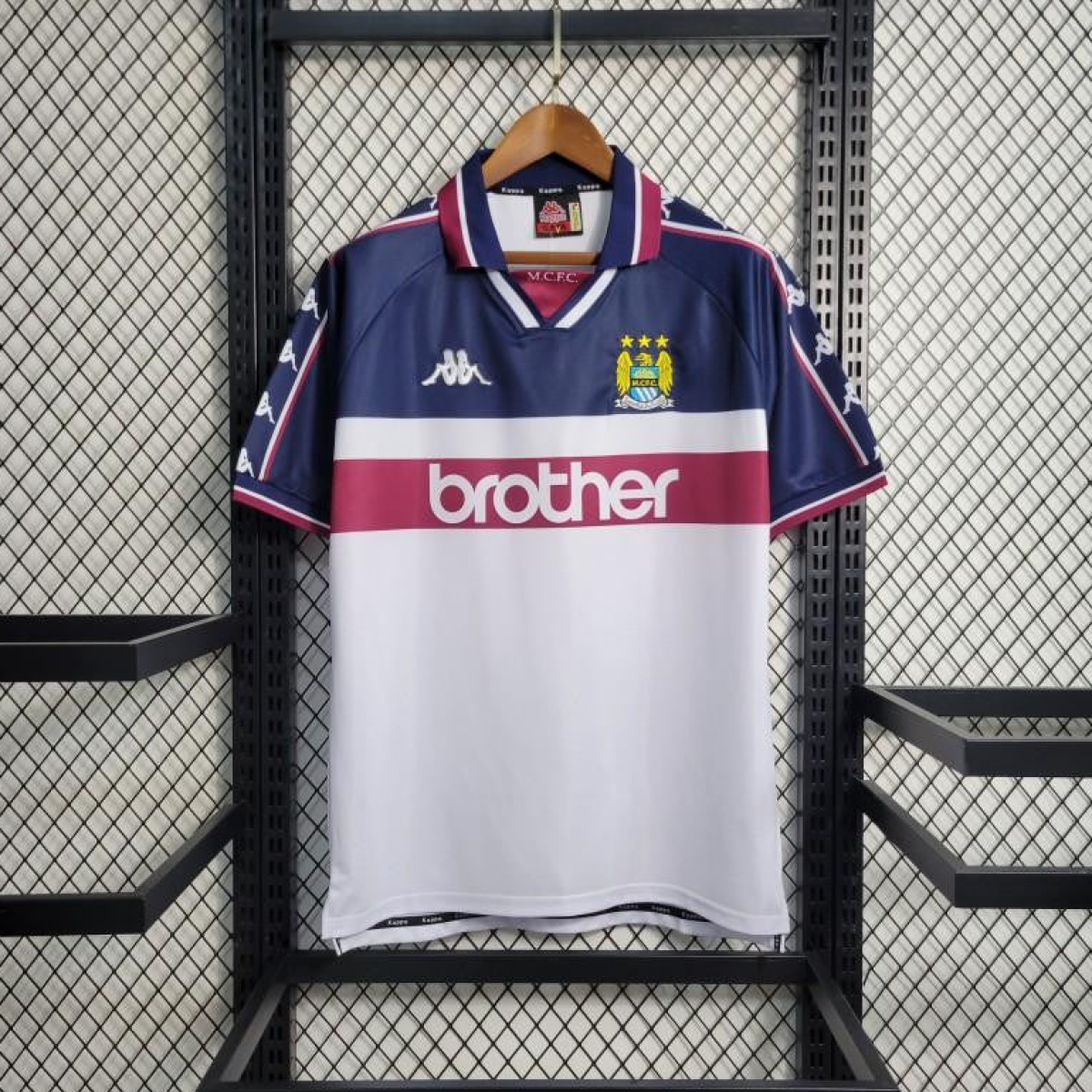 Retro 1997-98 Manchester City Away Jersey