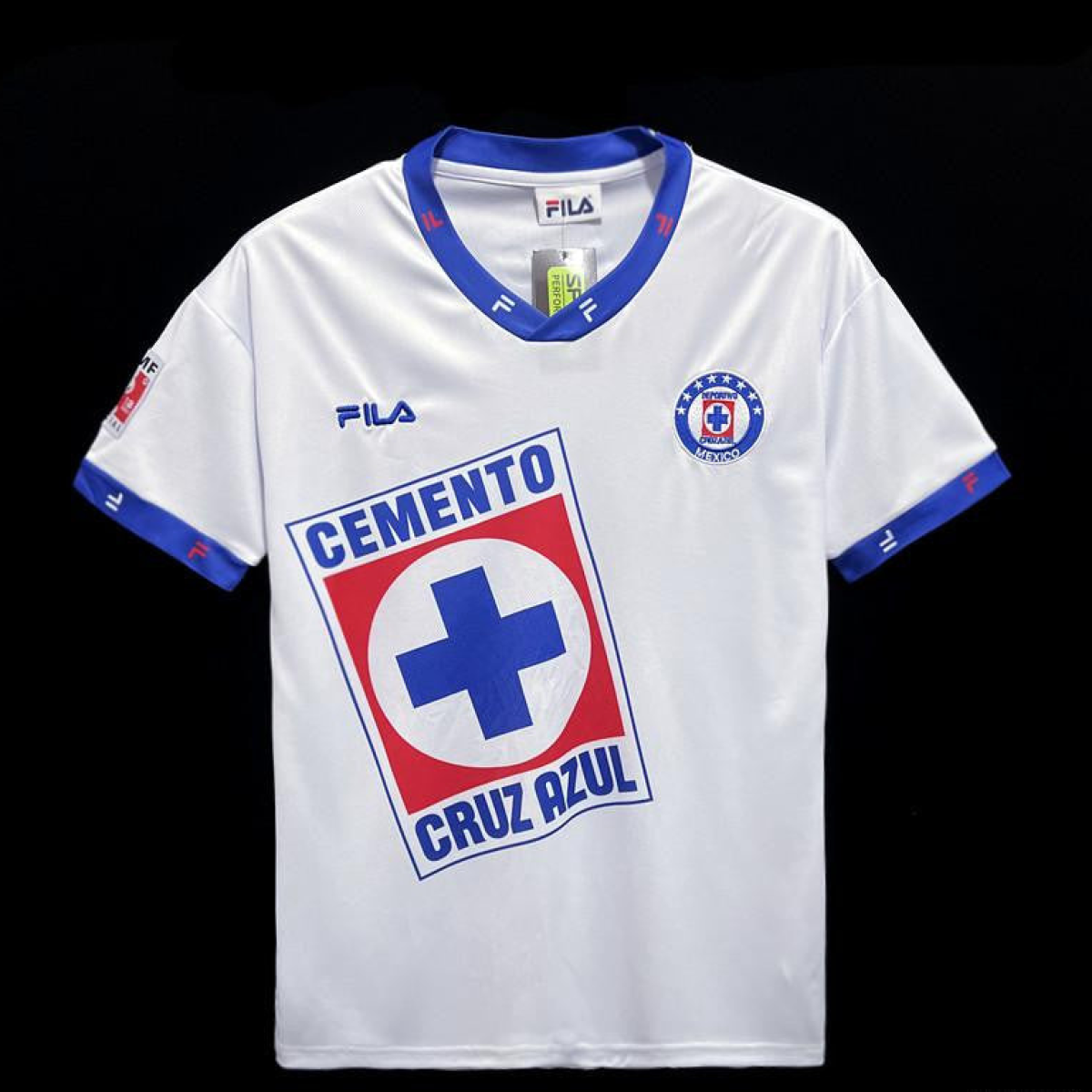 Retro 96/97 Cruz Azul Away White Jersey