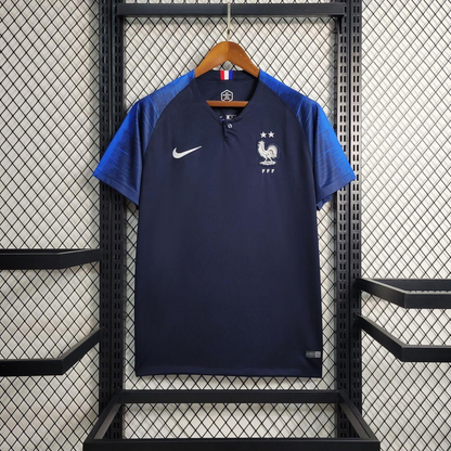 Retro 2018 France Home Jersey