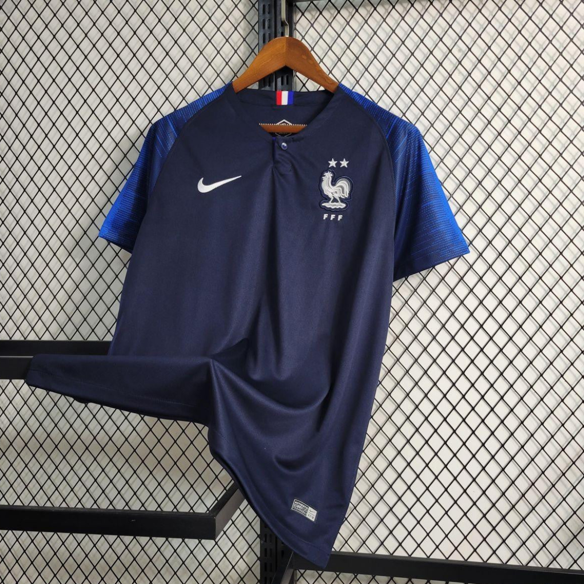 Retro 2018 France Home Jersey