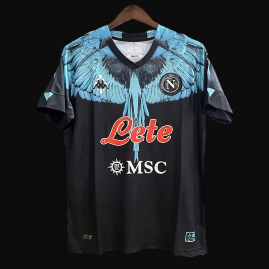 20/21 Kappa X Marcelo Burlon Napoli Black Jersey