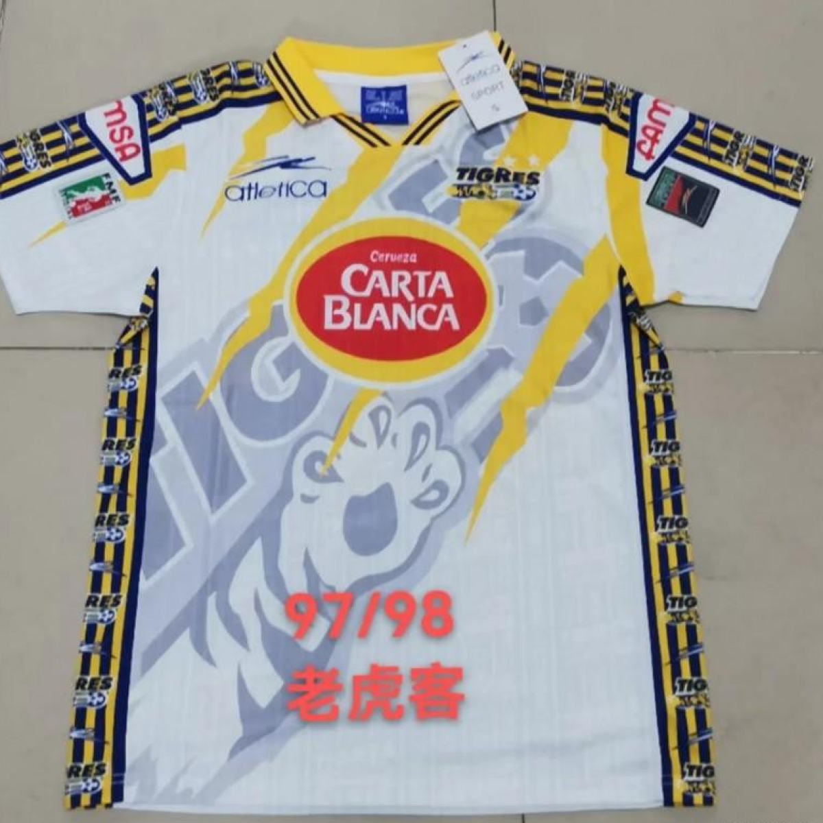 Retro 97/98 Tigres UANL Away Jersey