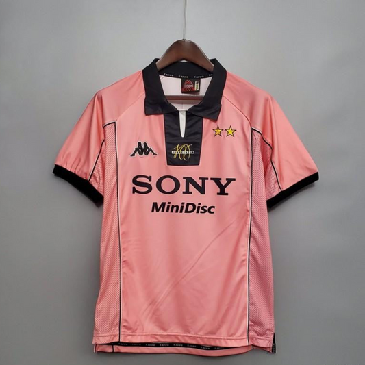 Retro 97/98 Juventus Away Pink Jersey