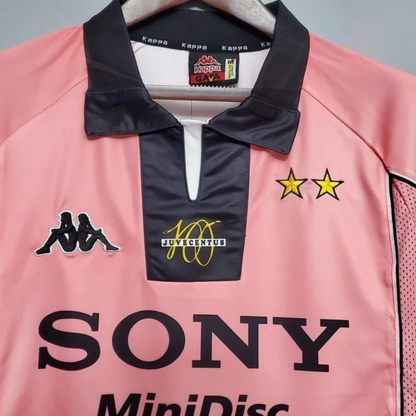 Retro 97/98 Juventus Away Pink Jersey