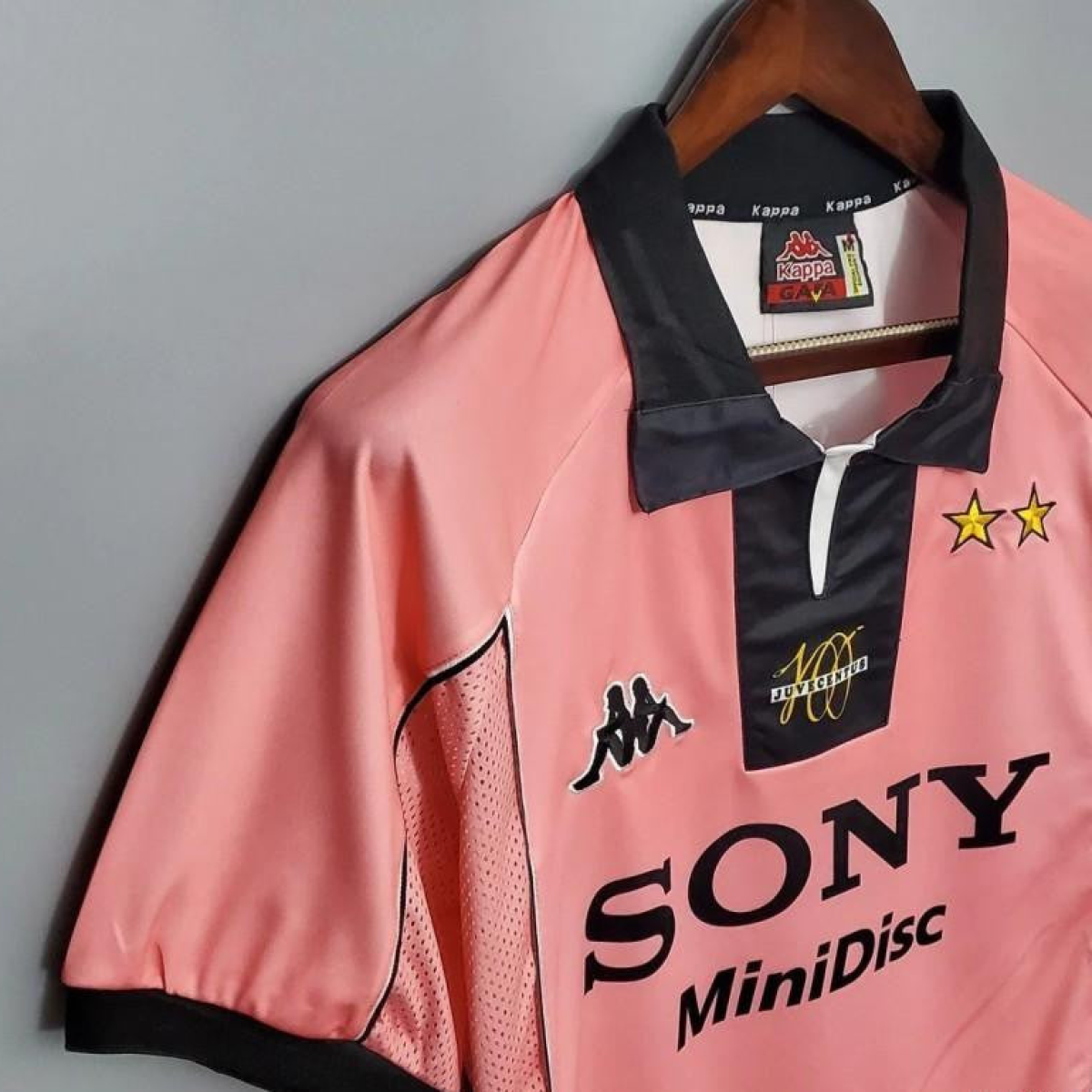 Retro 97/98 Juventus Away Pink Jersey