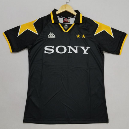 Retro 95/96 Juventus Third Black Jersey
