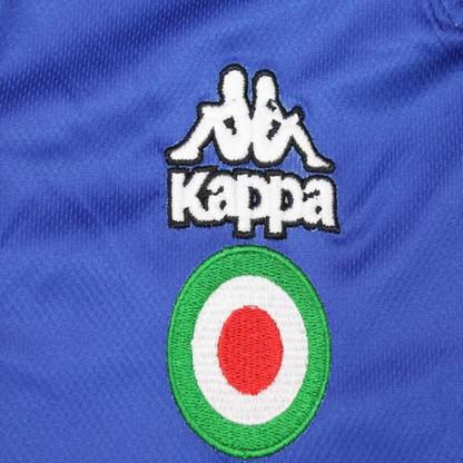 Retro 95/96 Juventus Away Blue Long Sleeve Jersey