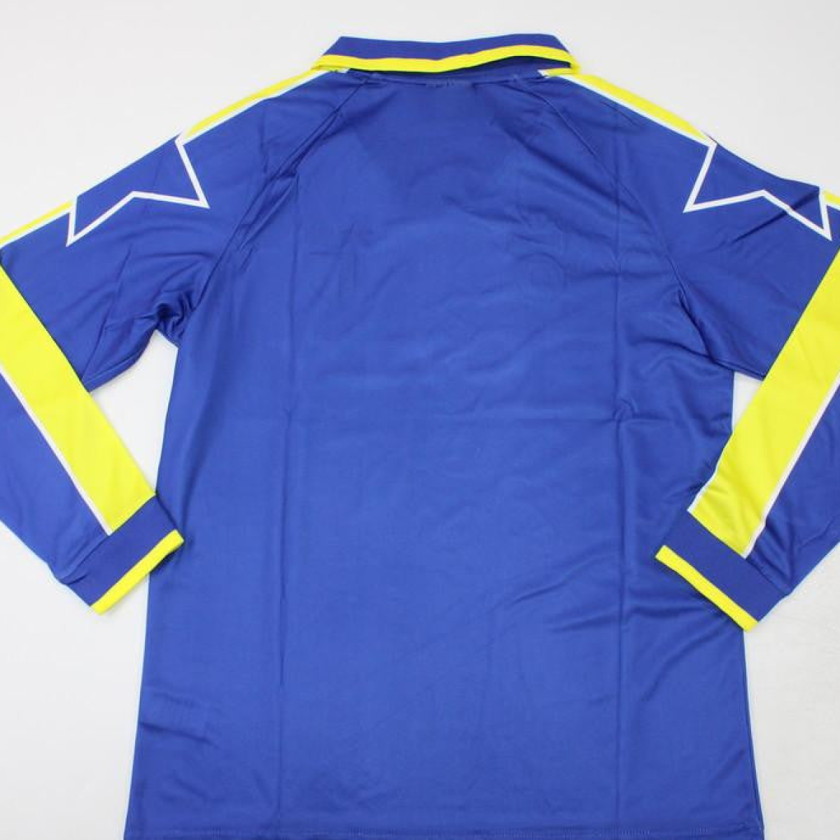 Retro 95/96 Juventus Away Blue Long Sleeve Jersey