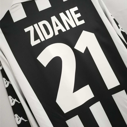Retro 99/00 Juventus Home Long Sleeve Jersey