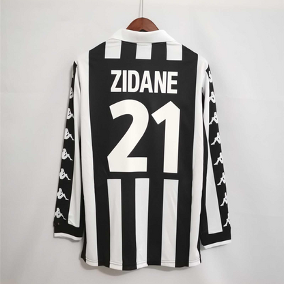 Retro 99/00 Juventus Home Long Sleeve Jersey
