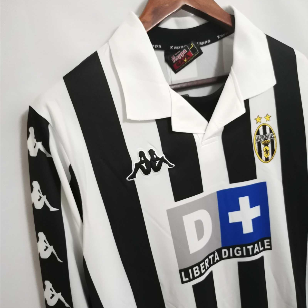 Retro 99/00 Juventus Home Long Sleeve Jersey