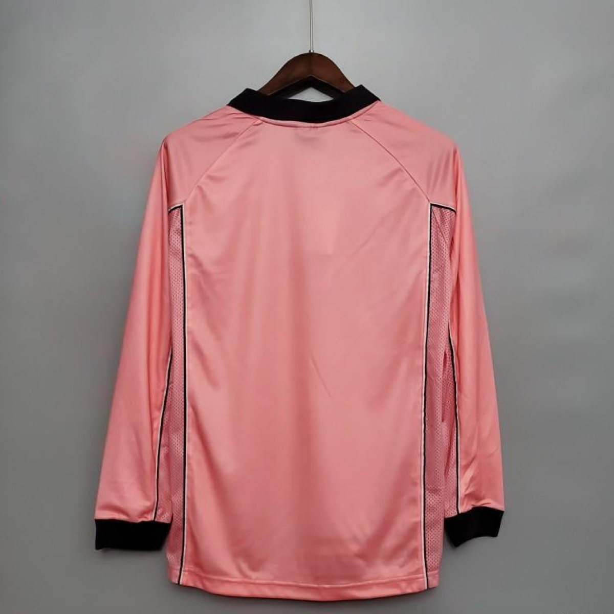 Retro 97/98 Juventus Away Pink Long Sleeve Jersey