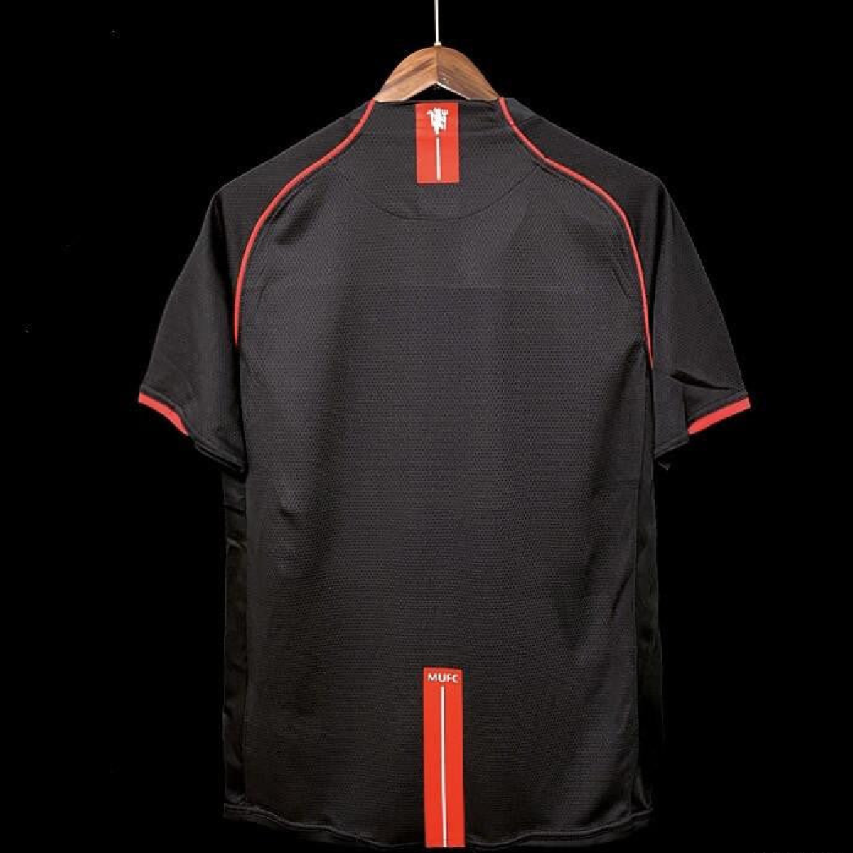 Retro 07/08 Manchester United Away Black Jersey