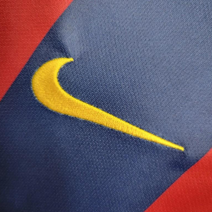 Retro14-15 Barcelona Home Long Sleeve Jersey