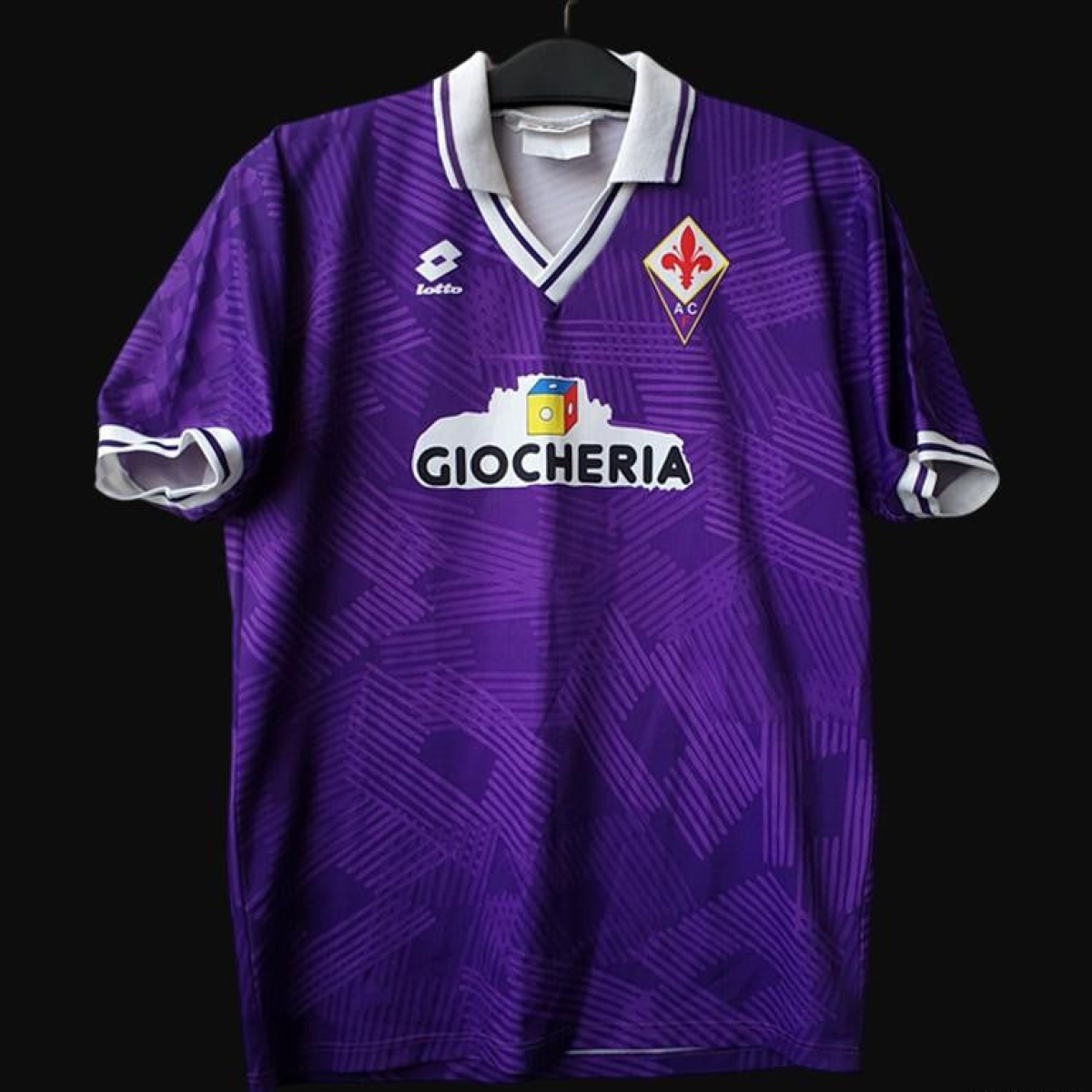 Retro 91/92 Fiorentina Home Jersey