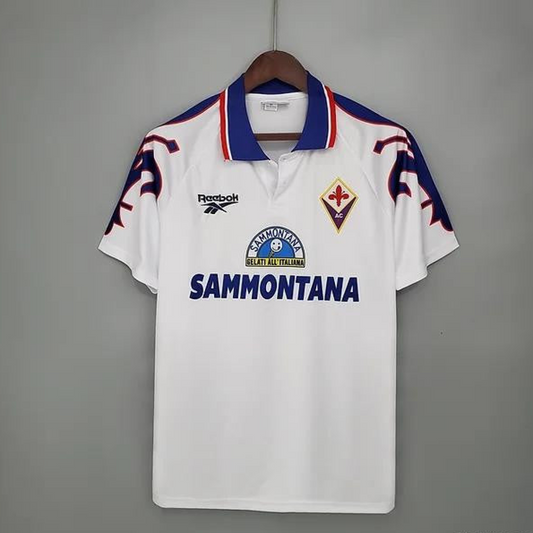 Retro 95/96 Fiorentina Away White Jersey