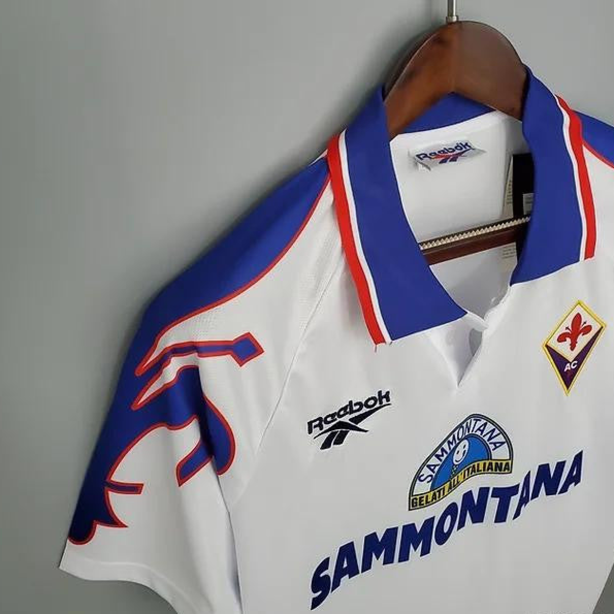 Retro 95/96 Fiorentina Away White Jersey