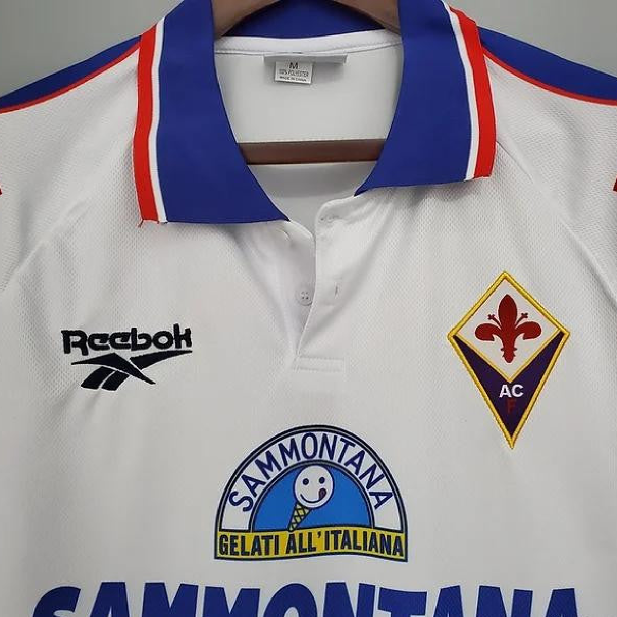 Retro 95/96 Fiorentina Away White Jersey