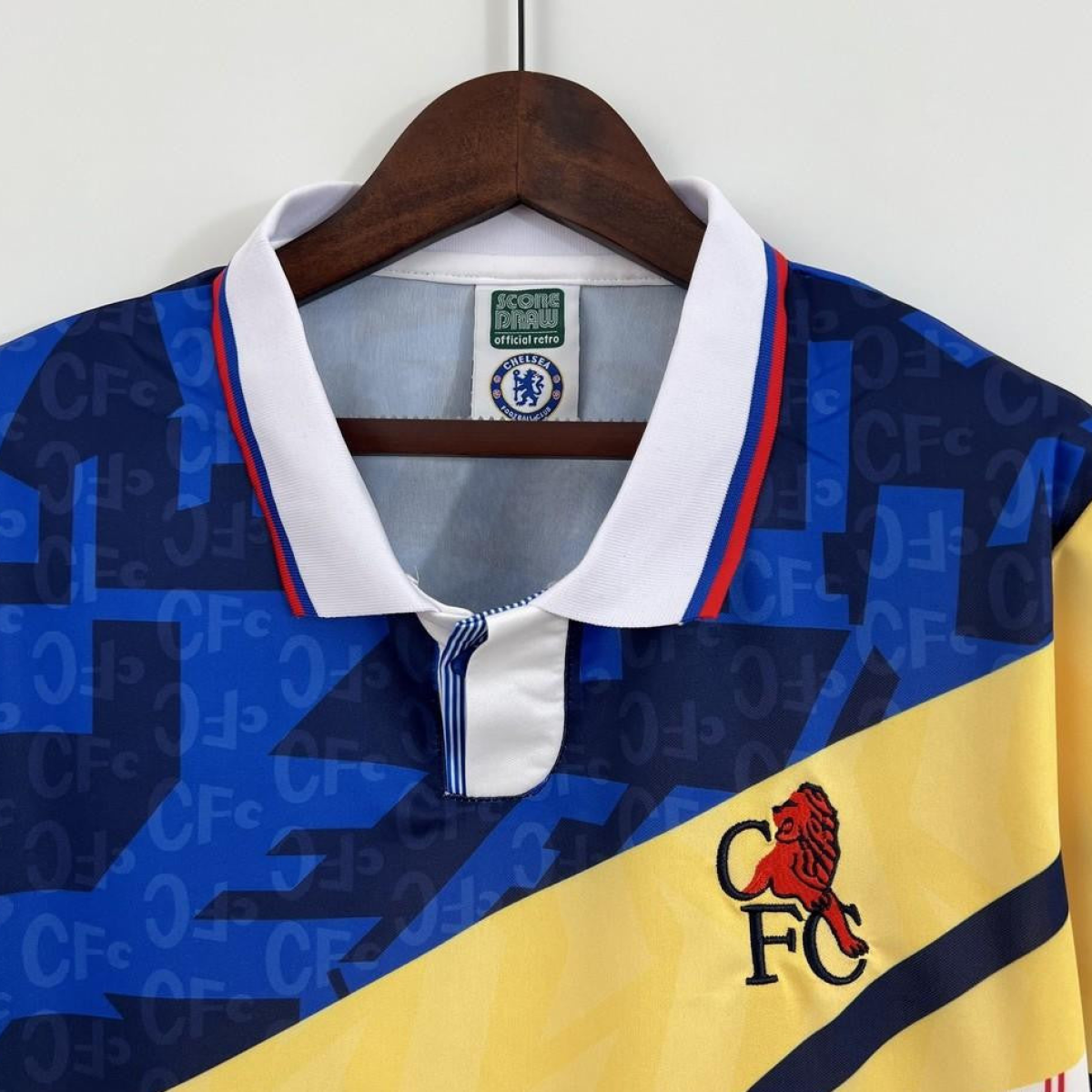 Retro 1990s Chelsea x Score Draw Retro Mash Up Jersey