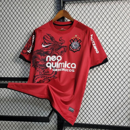 Retro 11-12 Corinthians THIRD Red Jersey