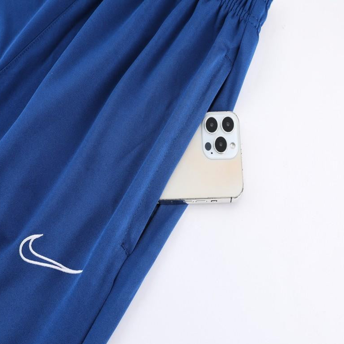 2023 NIKE Blue Half Zipper Jacket +Pants