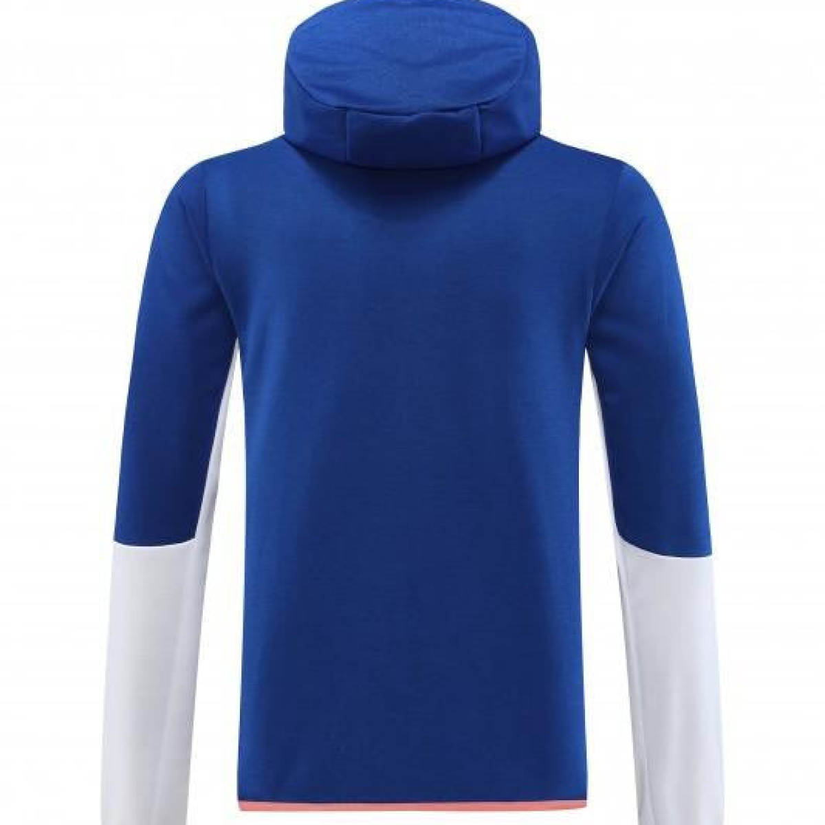 2023 Nike White Blue Full Zipper Hoodie Jacket +Pants