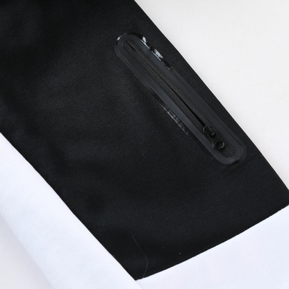 2023 Nike White Black Full Zipper Hoodie Jacket +Pants