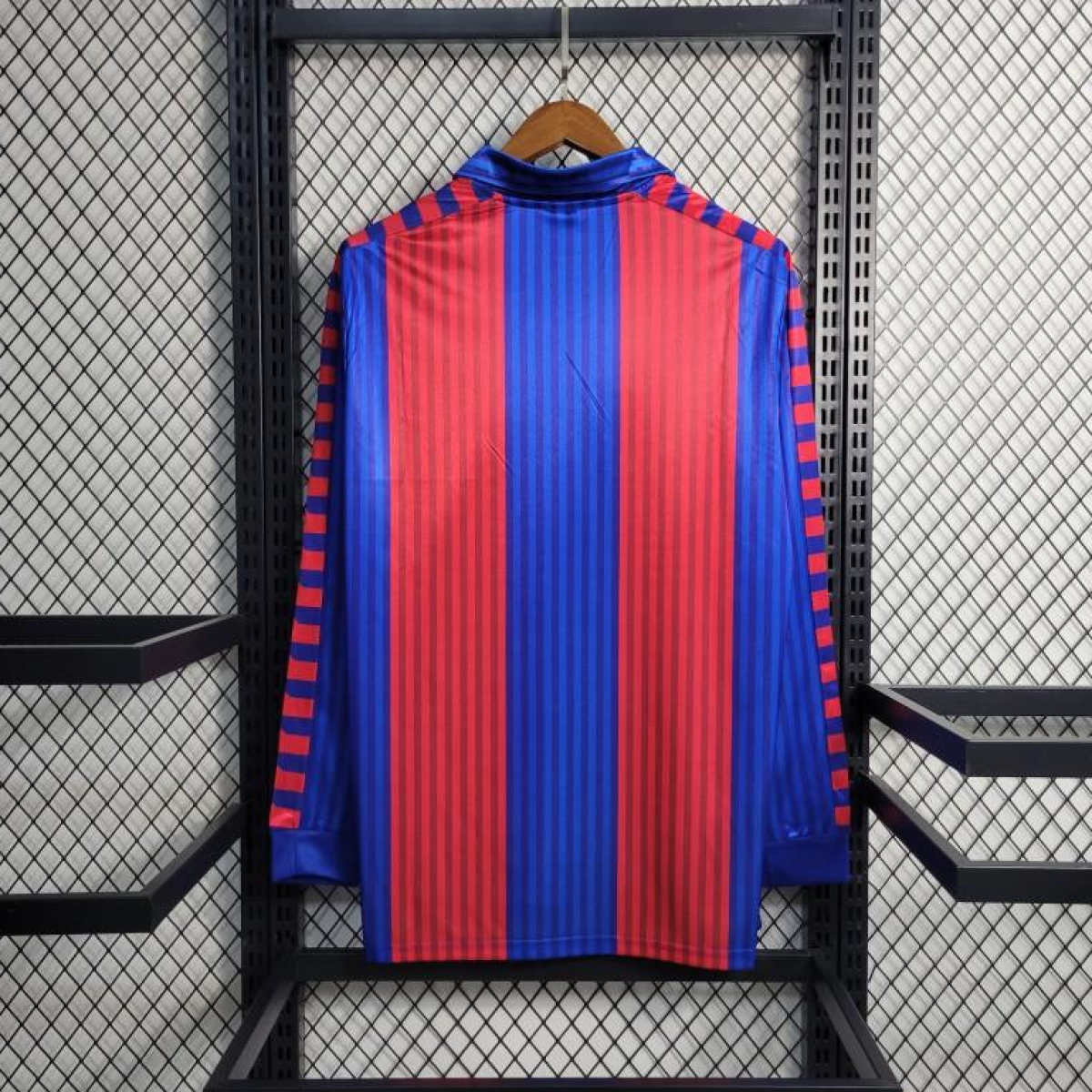 Retro 91/92 Barcelona Home Long Sleeve Jersey
