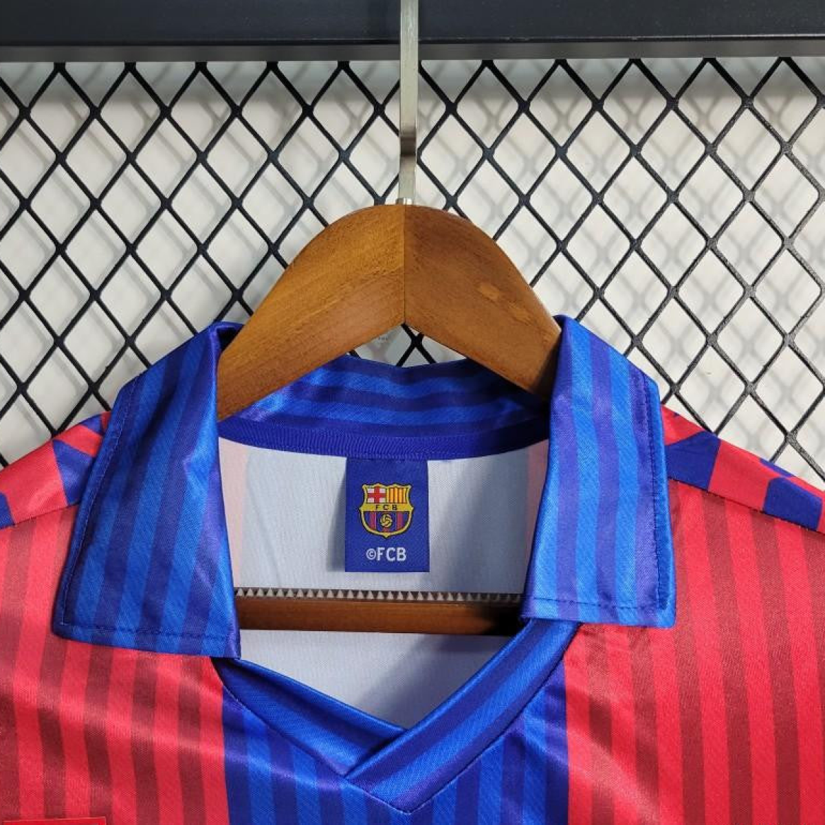 Retro 91/92 Barcelona Home Long Sleeve Jersey