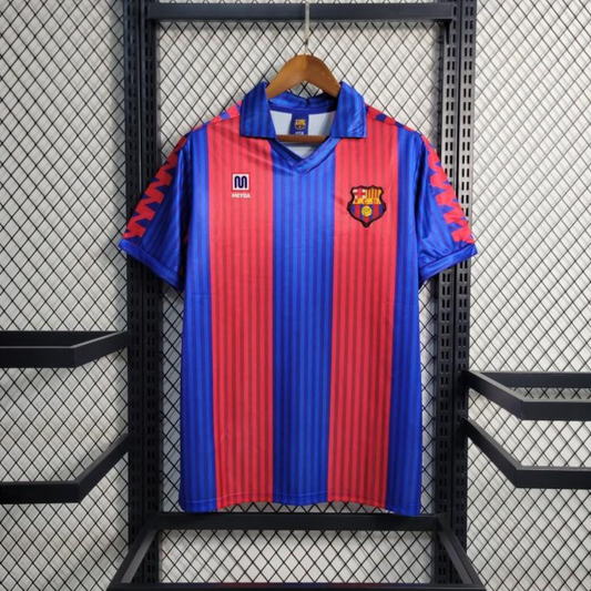 Retro 91/92 Barcelona Home Jersey