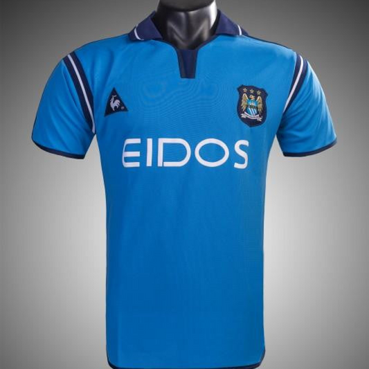 Retro 01/02 Manchester City Home Jersey