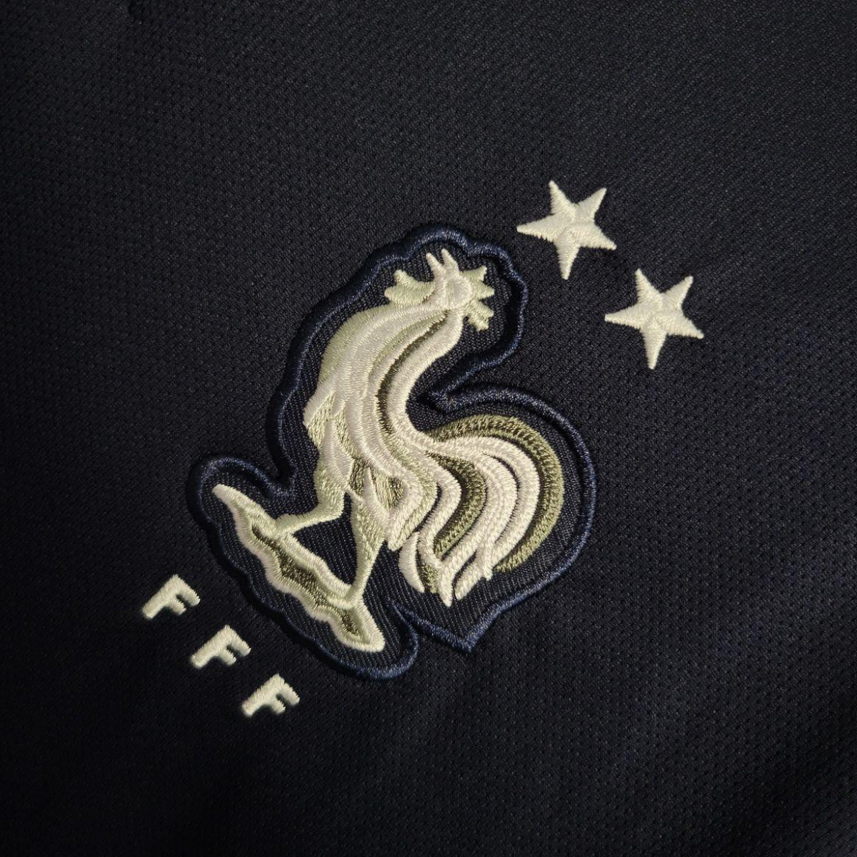 Retro 2018 France Home Long Sleeve Jersey