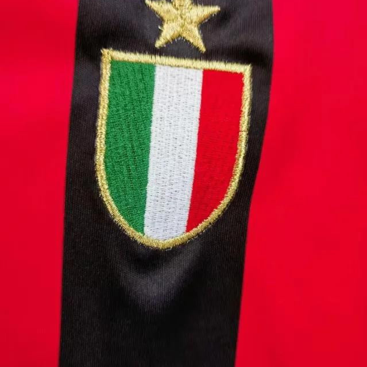 Retro 88/89 AC Milan Home Long Sleeve Jersey