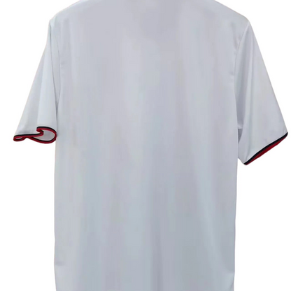Retro 88/89 AC Miilan Away White Champion League Jersey
