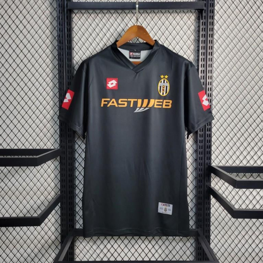 Retro 01-02 Juventus Away Black Soccer Jersey