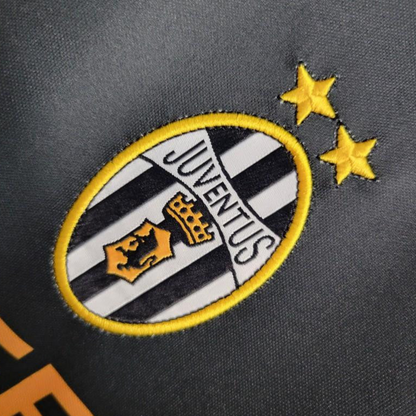 Retro 01-02 Juventus Away Black Soccer Jersey