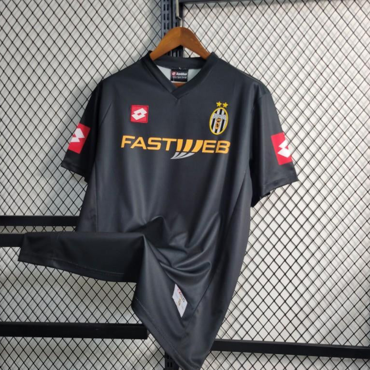 Retro 01-02 Juventus Away Black Soccer Jersey