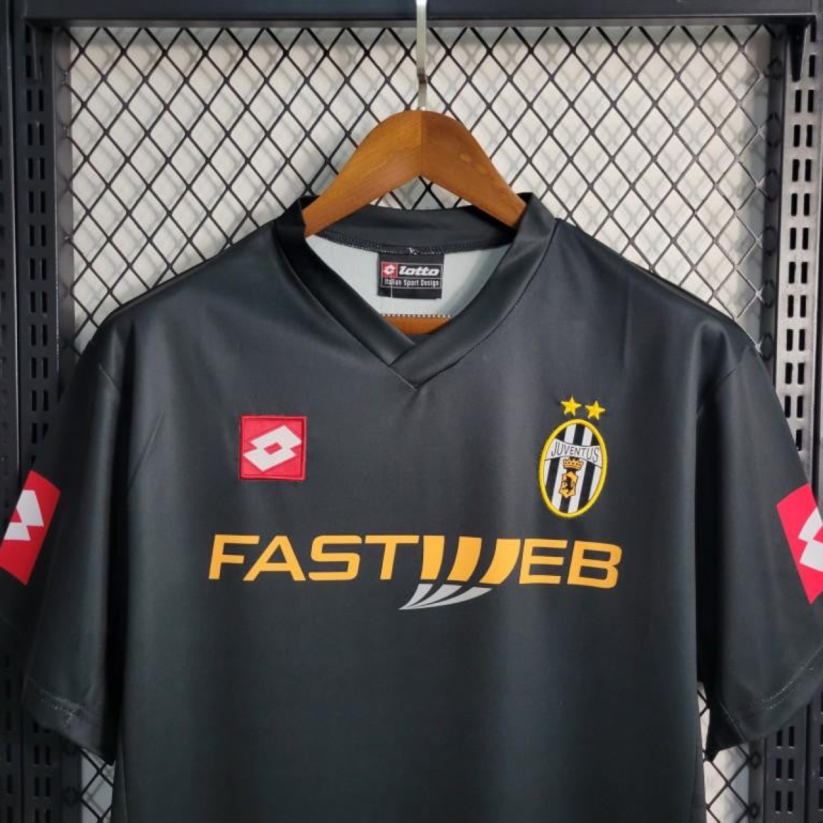 Retro 01-02 Juventus Away Black Soccer Jersey