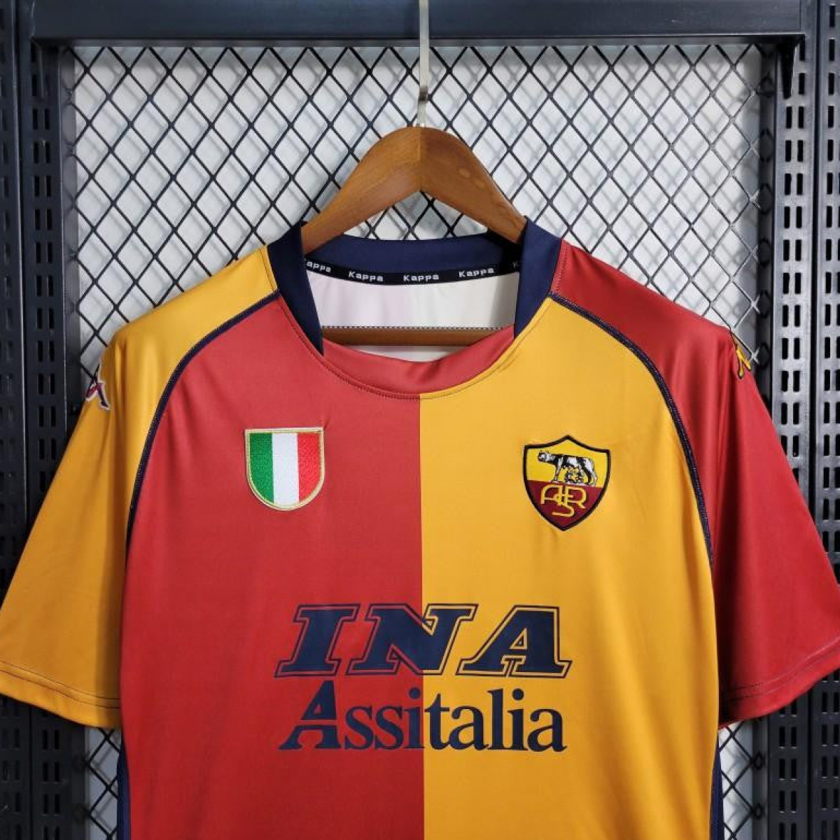 Retro 01/02 Roma Home European Jersey