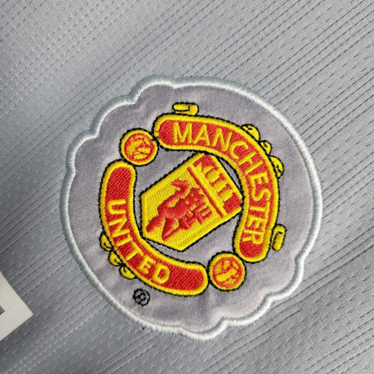 Retro 07-08 Manchester United Gray Goalkeeper Jersey