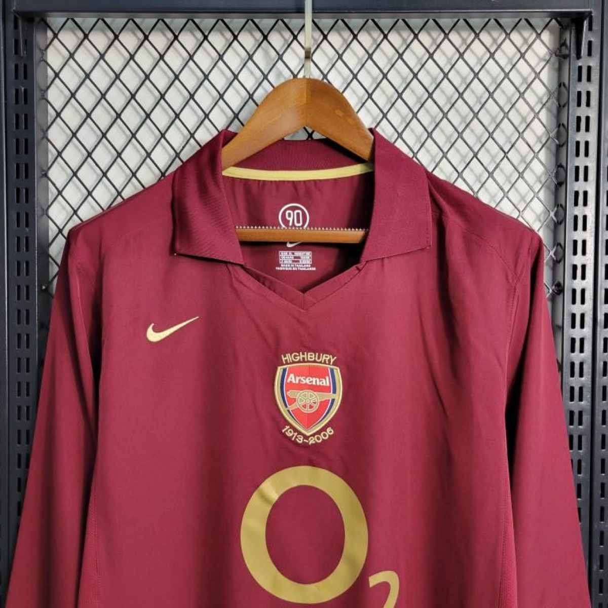 Retro 05-06 Arsenal Home Long Sleeve Jersey