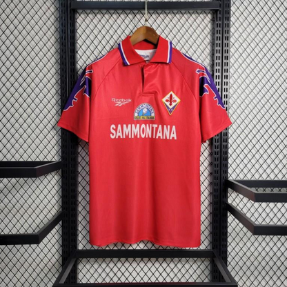 Retro 95-96 Fiorentina Third Red Jersey