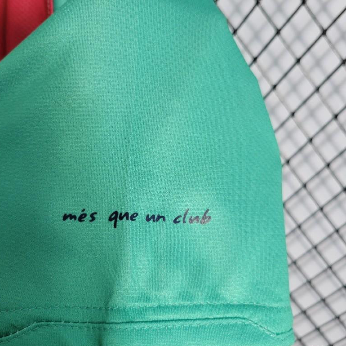 Retro 10/11 Barcelona Away Green Jersey