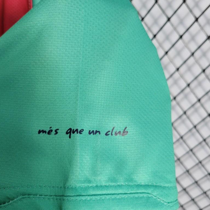 Retro 10/11 Barcelona Away Green Jersey