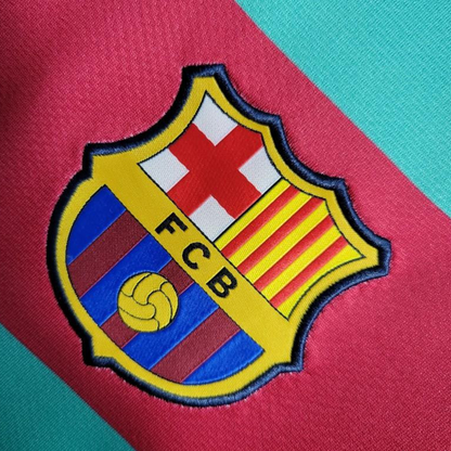 Retro 10/11 Barcelona Away Green Jersey