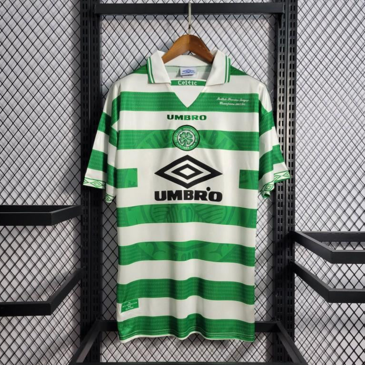 Retro 98/99 Celtic Home Champion Jersey
