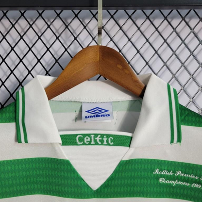 Retro 98/99 Celtic Home Champion Jersey